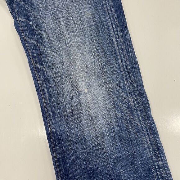 AG Adriano Goldschmied Men’s Regular Straight Jeans Early 2000’s USA Size 34x33 - Picture 6 of 11